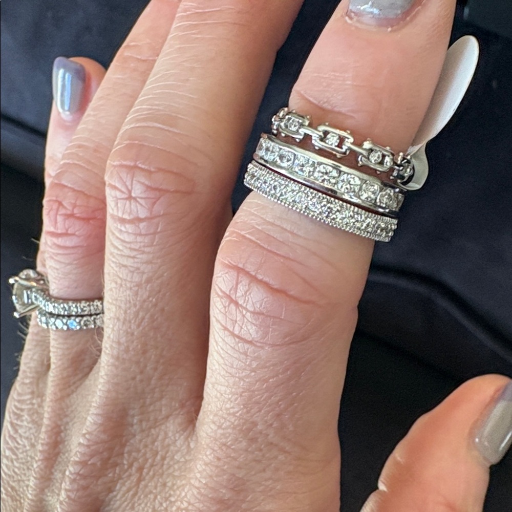 Frida Rothman Eternity Stacking Ring - Picture 10 of 16